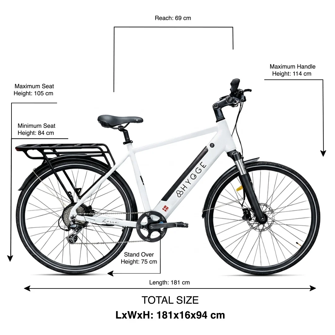 Losso Urban E-Bike 2026 - Ivory White