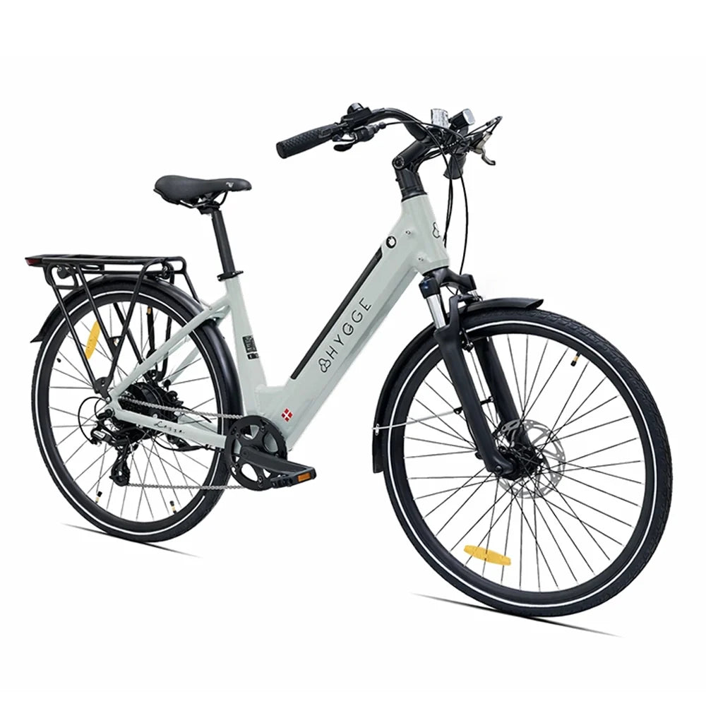 Lossø Step Urban E-Bike 2026 - Moss Grey