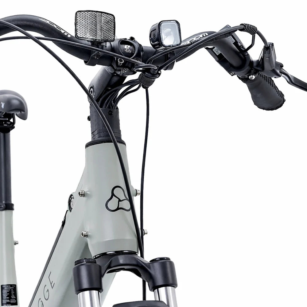 Lossø Step Urban E-Bike 2026 - Moss Grey