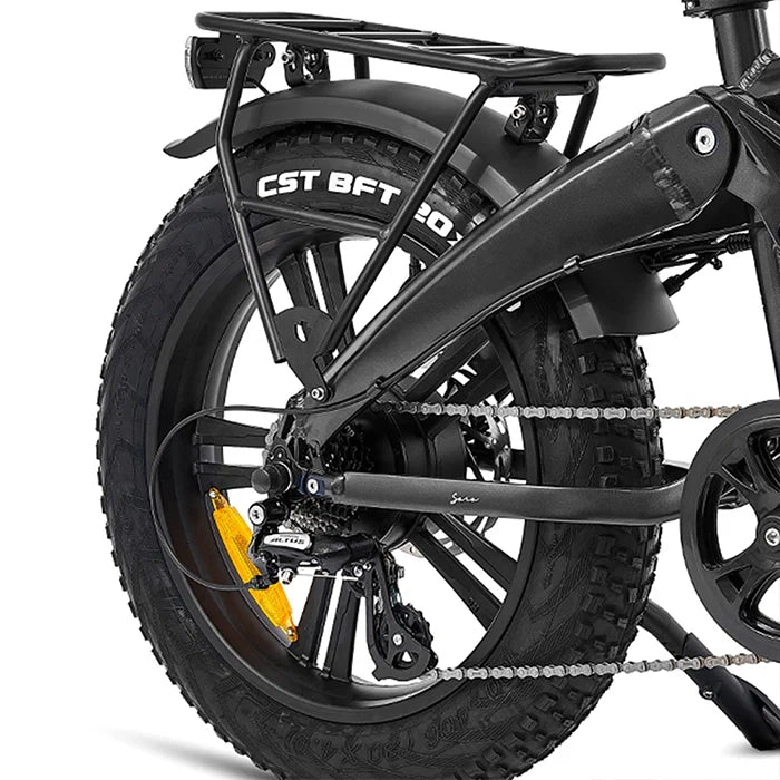 Sorø Folding E-Bike 2026 - Fat tyres - Obsidian Black