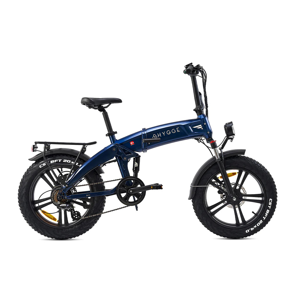 Sorø Folding E-Bike 2026 - Fat Tyres - Royal Blue