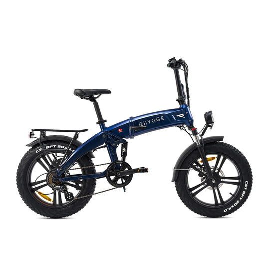 Sorø Folding E-Bike 2026 - Fat Tyres - Royal Blue