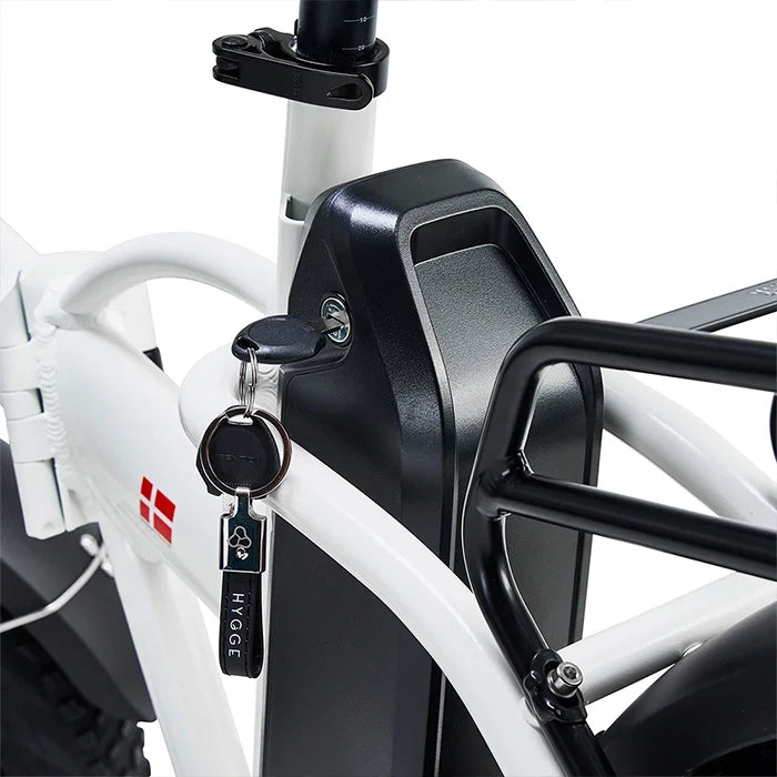 Vester Electric Folding Bike 2026 - Fat Tyres - Heron White