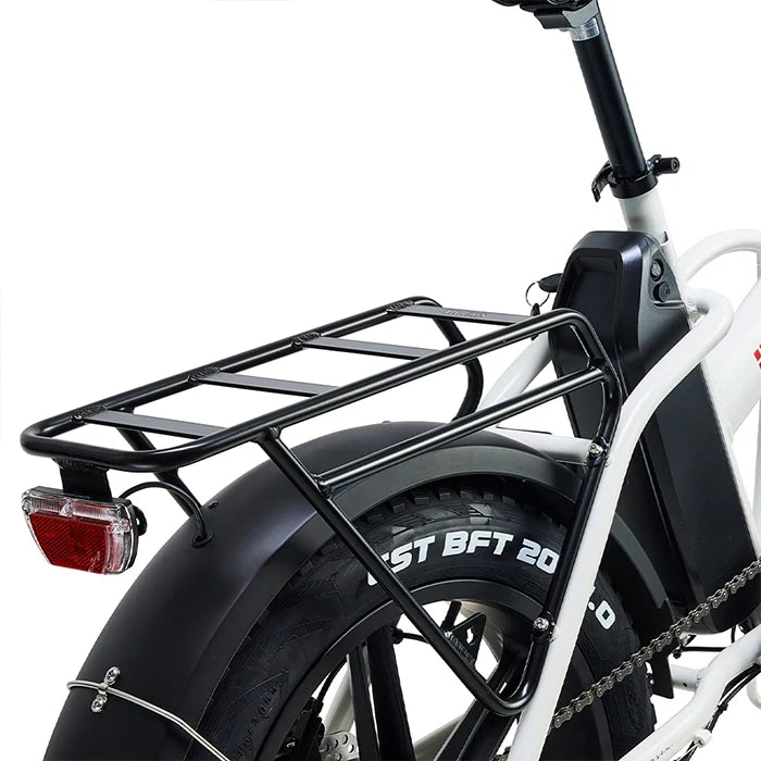 Vester Electric Folding Bike 2026 - Fat Tyres - Heron White