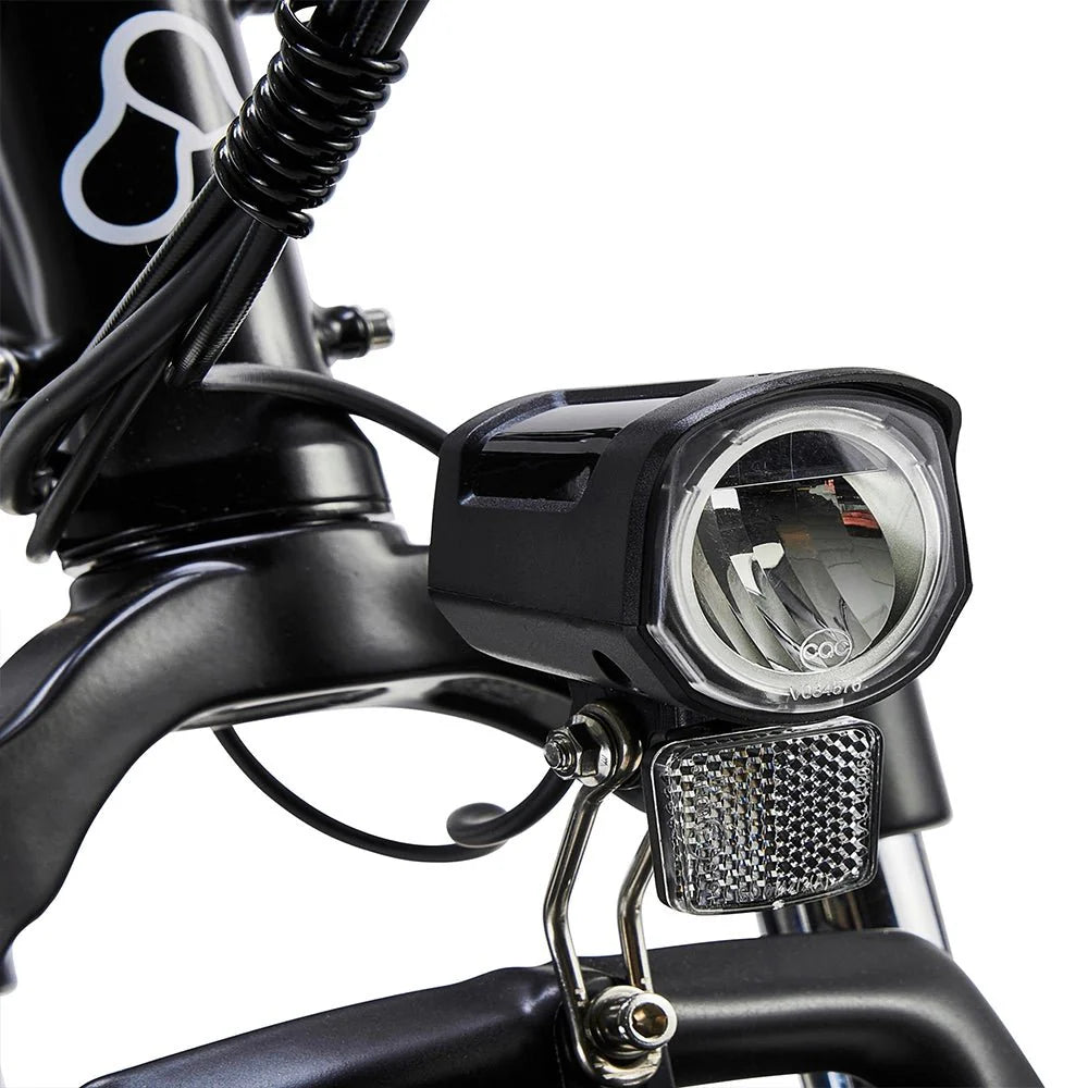 Vester Foldable Electric Bike 2026 - Fat Tyres - Onyx Black