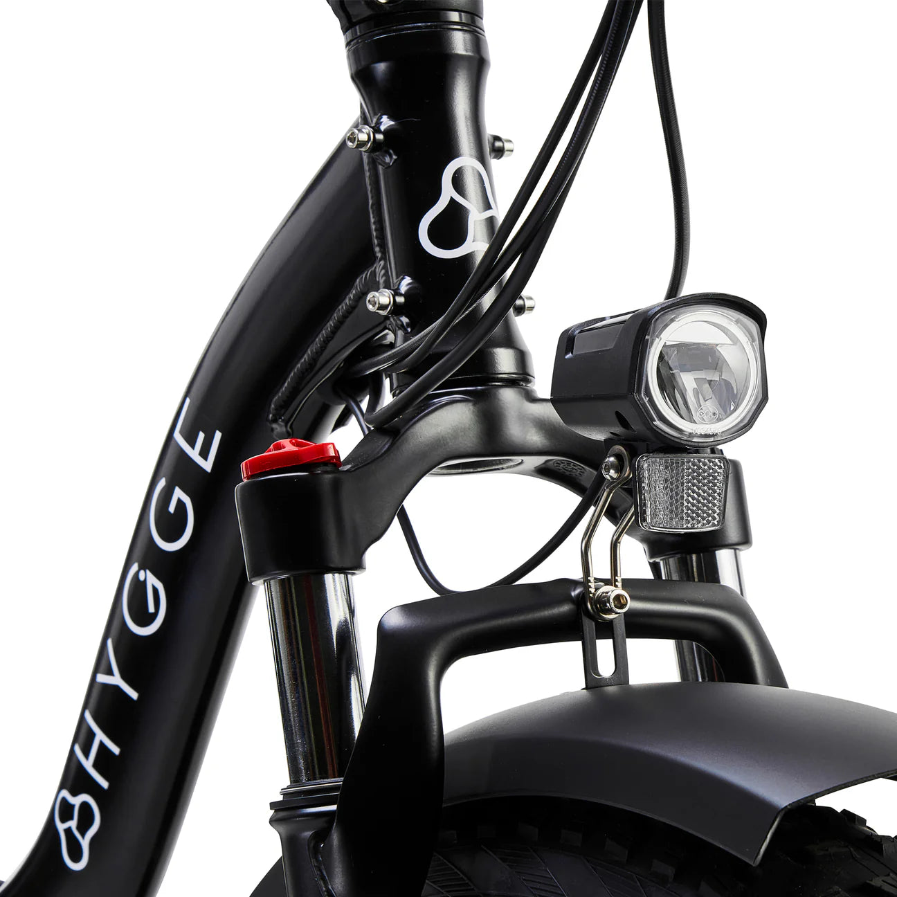 Vester Step Folding Electric Bike 2026 - Fat Tyres - Onyx Black