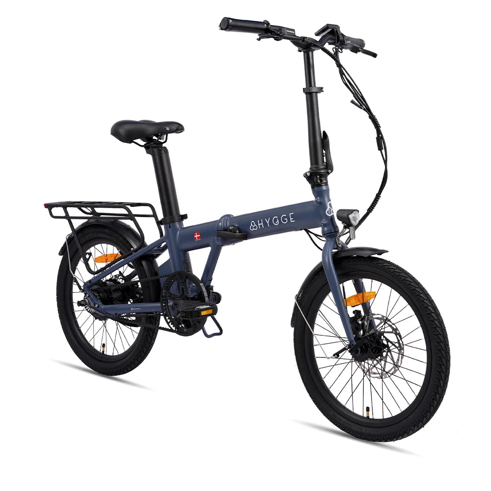 Virum Auto Lightweight Folding E-Bike 2026 - Nocturne Blue