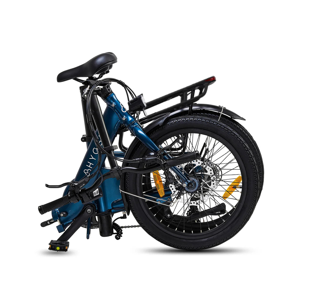 Virum Step Folding E-Bike 2026 - Sapphire Blue