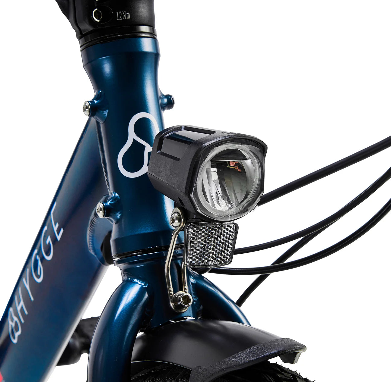 Virum Step Folding E-Bike 2026 - Sapphire Blue