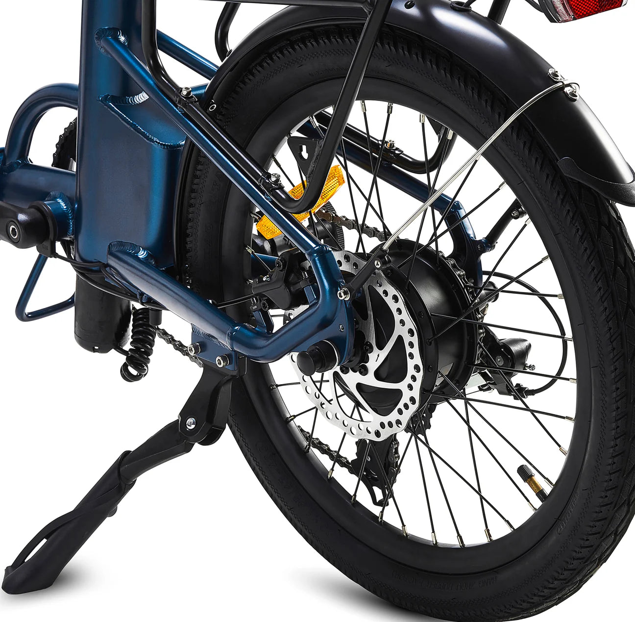Virum Step Folding E-Bike 2026 - Sapphire Blue