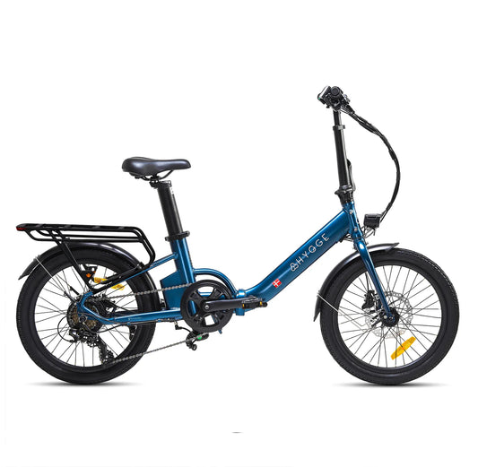 Virum Step Folding E-Bike 2026 - Sapphire Blue