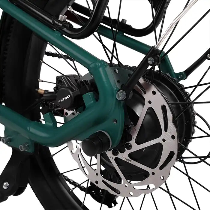 Virum Lightweight Folding Electric Bike 2026 - British Racing Green