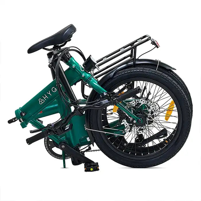 Virum Lightweight Folding Electric Bike 2026 - British Racing Green