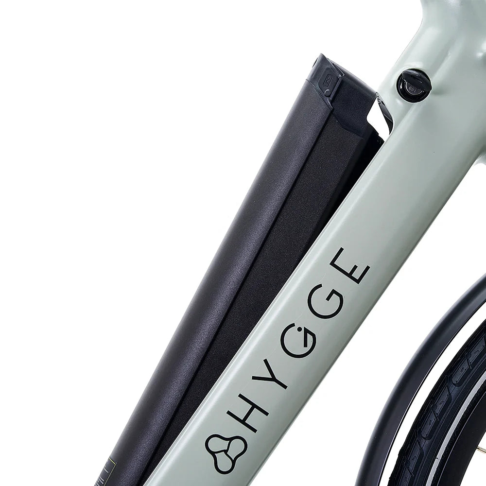 Lossø Step Urban E-Bike 2026 - Moss Grey