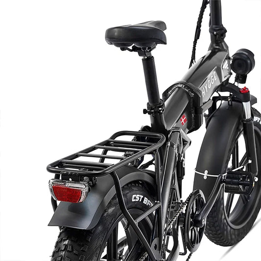Sorø Folding E-Bike 2026 - Fat tyres - Obsidian Black