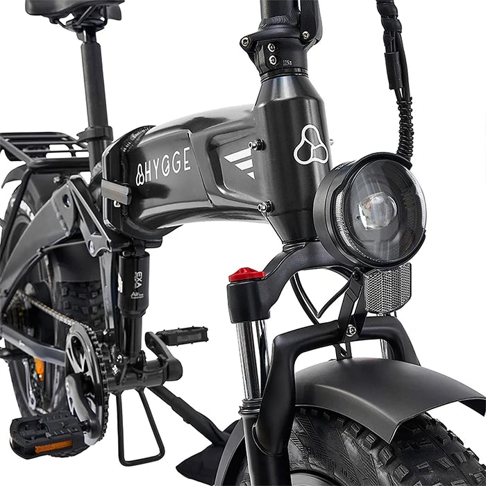 Sorø Folding E-Bike 2026 - Fat tyres - Obsidian Black